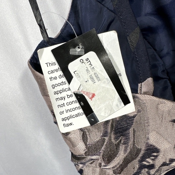 NWT XSCAPE [ 12 ] Satin Halter Neck Fit & Flare Floral Print Mini Dress‎ - Picture 14 of 14